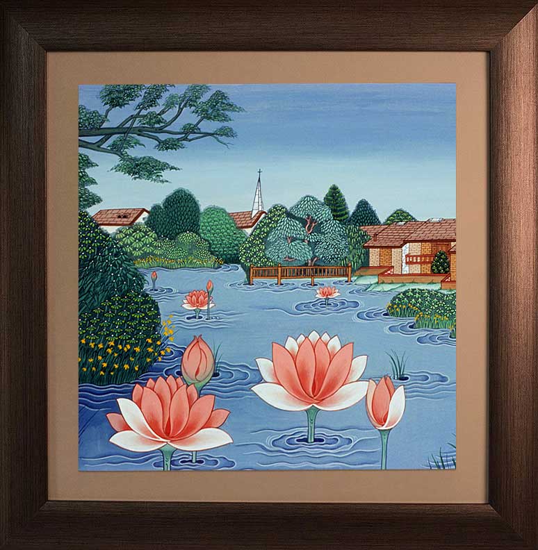 Lotus in Pond #2 by Kumar Lama