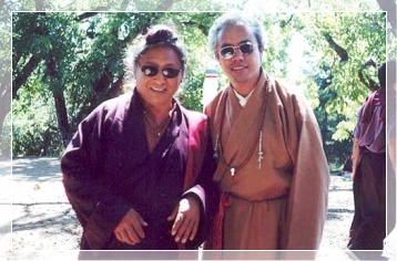 Lama Tharchin Rinpoche & Kumar Lama