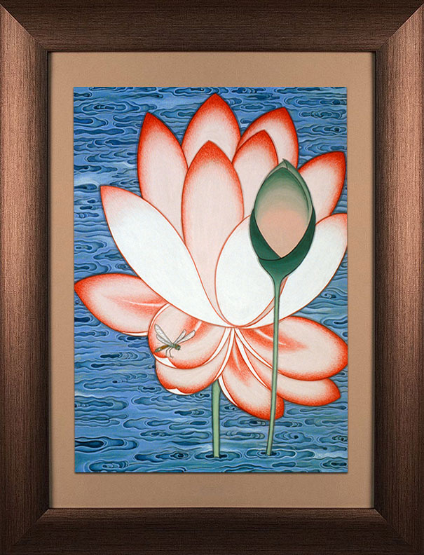 Lotus in Pond by Kumar Lama
