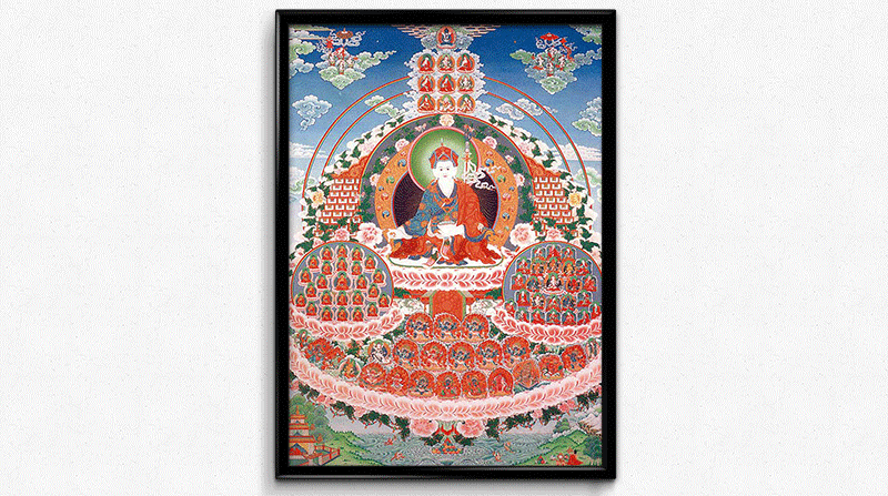 Dudjom Tersar Lineage Refuge Tree by Kumar Lama