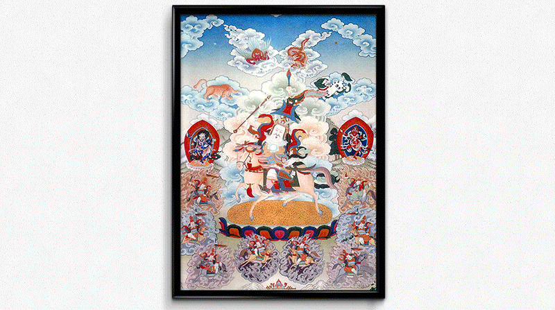 Dudjom Tersar Lineage Refuge Tree by Kumar Lama