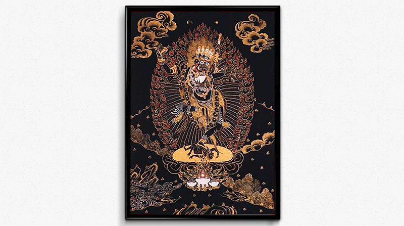 Lion Head Dakini by Kumar Lama