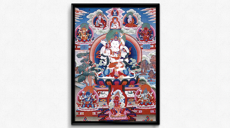 Vajrasattva by Kumar Lama