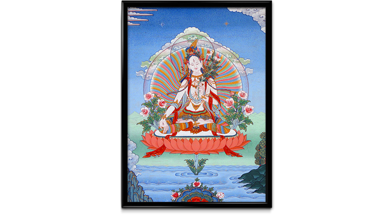 White Tara by Kumar Lama